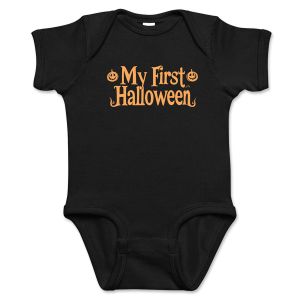My First Halloween Baby Bodysuit Romper