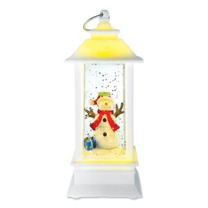 LED Snowman Mini Lantern