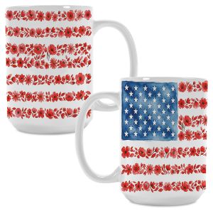 Floral Flag Mug