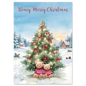 Teddy Bear Christmas Christmas Cards