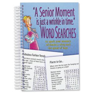 A Senior Moment Word Search Puzzle Book