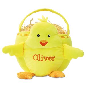 Chick Personalized Easter Basket