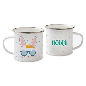 Handsome Hare Personalized Camp Mug