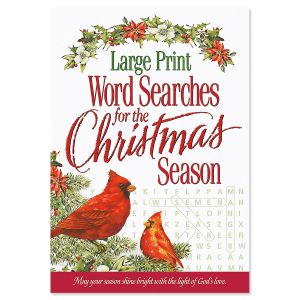 Large Print Inspirational Word Search Book