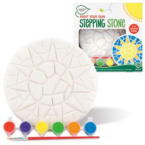 Paint Your Own Sun Stepping Stone