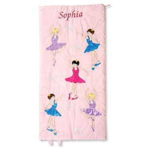 Dancing Ballerinas Personalized Sleeping Bag