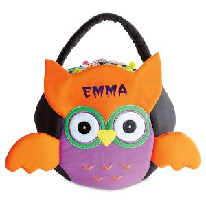 Owl Personalized Treat Basket
