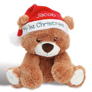 My First Personalized Christmas Bear