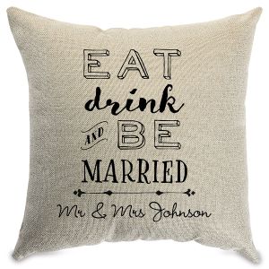 Be Married Personalized Pillow