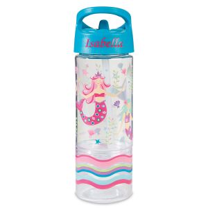 Mermaid Sip & Snack Personalized Bottle by Stephen Joseph®