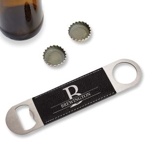 Personalized Initial and Family Name Bottle Opener