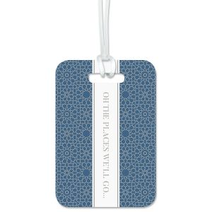 Oh The Places We'll Go Personalized Luggage Tag