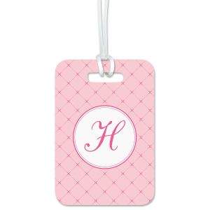 Tuffed Puffed and Pink Personalized Luggage Tag