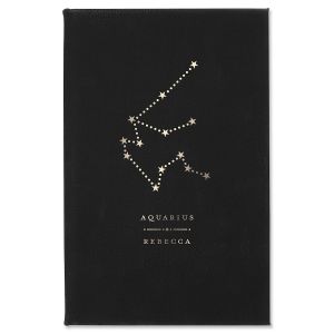 Aquarius Zodiac Personalized Journal