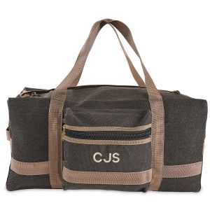 Slate Personalized Weekender Duffel Bag