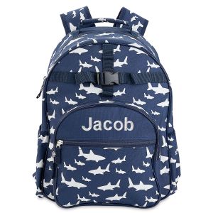 All-Over Shark Personalized Backpack