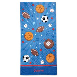 All Sports Personalized Towel