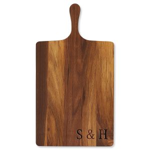 Personalized Walnut Charcuterie Wide Board