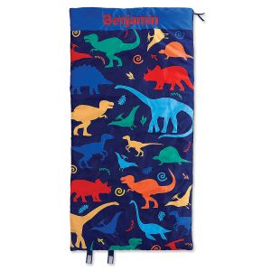 Dinosaur Personalized Sleeping Bag