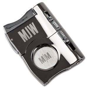 Monogrammed 3-in-1 Cigar Cutter