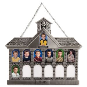 Silver Schoolhouse Frame
