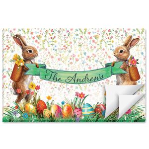 Easter Paper Personalized Placemat Pad
