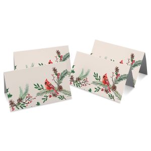 Holiday Cardinal Place Cards