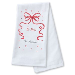 Valentines Day Personalized Kitchen Towel
