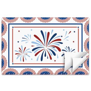 Americana Disposable Placemat Pad