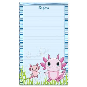 Axolotl Personalized Notepad