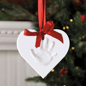 Heart Shaped Handprint Ornament Kit