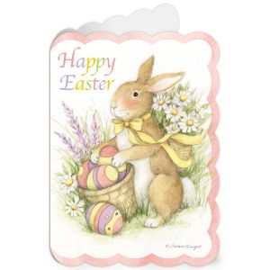 Diecut Bunny Easter Cards