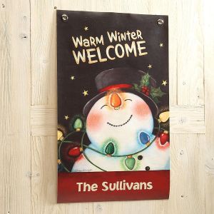 Holiday Welcome Banner