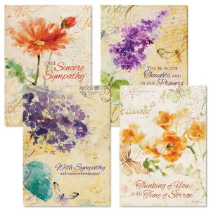 Peace Sympathy Cards and Seals
