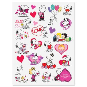 PEANUTS® Valentine Stickers - BOGO