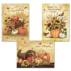 Harvest Thanksgiving Cards