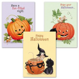 Morehead Kitties Halloween Cards
