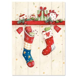 Sweet Stockings Christmas Cards