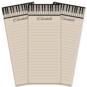 Keyboard Lined Shopping List Pads
