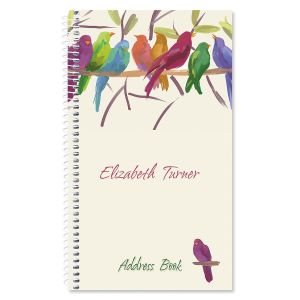 Flocked Together Personalized Lifetime Address Book