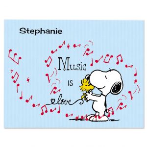 Music Snoopy™ Note Cards