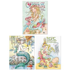 Mary's Mermaids Note Cards