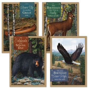 Wildlife Birthday Cards and Seals