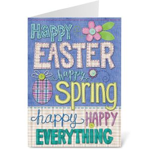 Stitched Easter Cards