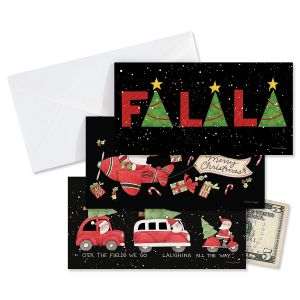 Fa-La-La Holiday Cash Card