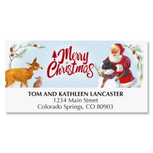 Christmas Address Labels & Santa, Snowflake | Current Catalog