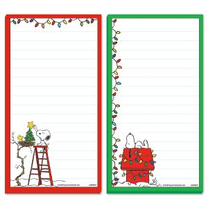Snoopy™ Christmas Magnetic Memo Pads