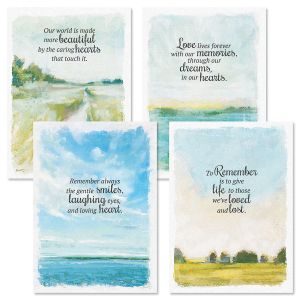 Coastal Sympathy Cards