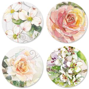 Deluxe Floral Anniversary Seals