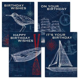 Pier 45 Birthday Cards and Seals
